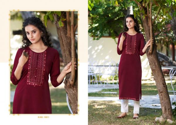 Kalaroop Kites 4 Designer Ethnic Wear Silk Kurti